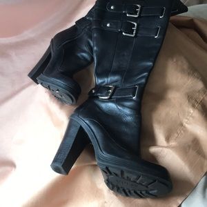 Leather Guess Boots
